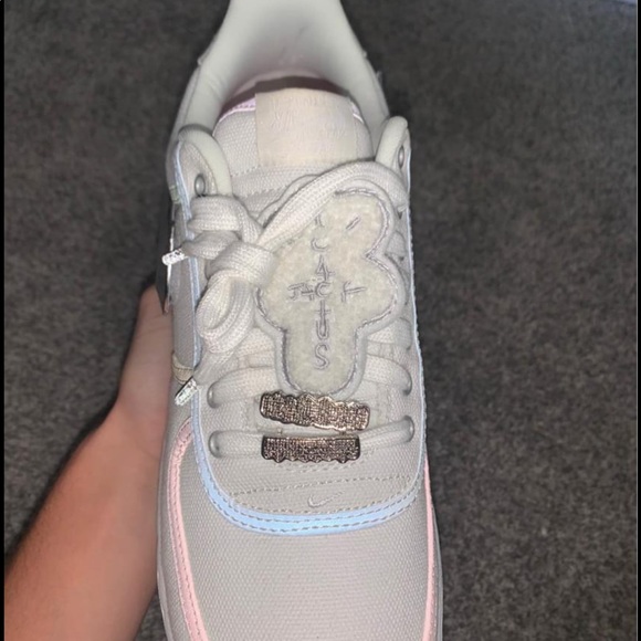 Travis Scott Air Force White - Picture 2 of 9